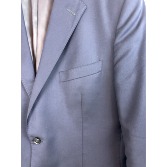 Ermenegildo Zegna Blazer 42R Modern Wool Cloth Business Jacket Classic Luxury - Picture 4 of 8